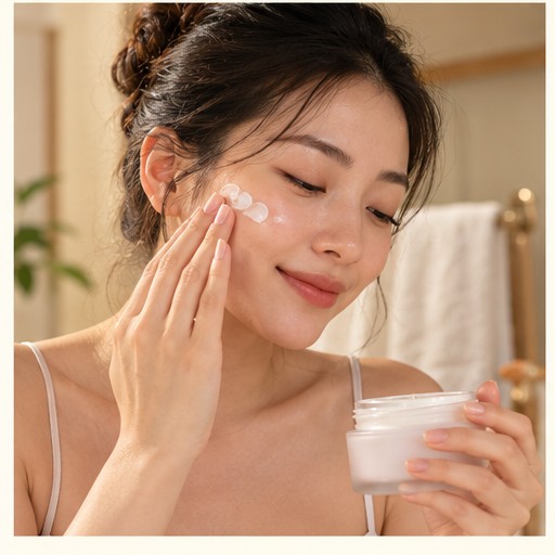 Khóa ẩm sau serum